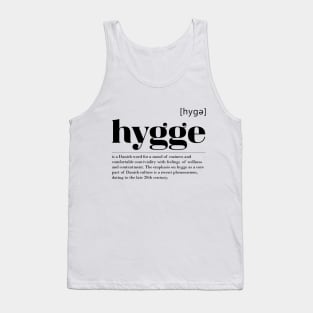 Danish Hygge Social Lifestyle in Denmark Tank Top